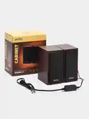 Вишнёвый колонки для компьютера и ноутбука Perfeo Cabinet