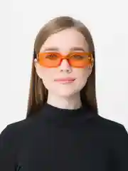 Оранжевый солнцезащитные очки, унисекс