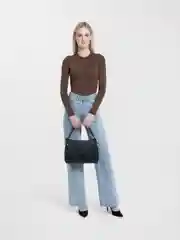 Черный женская сумка классическая, повседневная