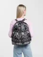 Бежевый меланж рюкзак, школьный, универсальный