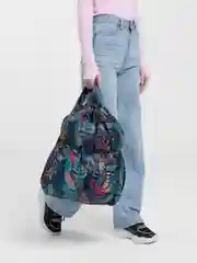 Голубой рюкзак, школьный, универсальный