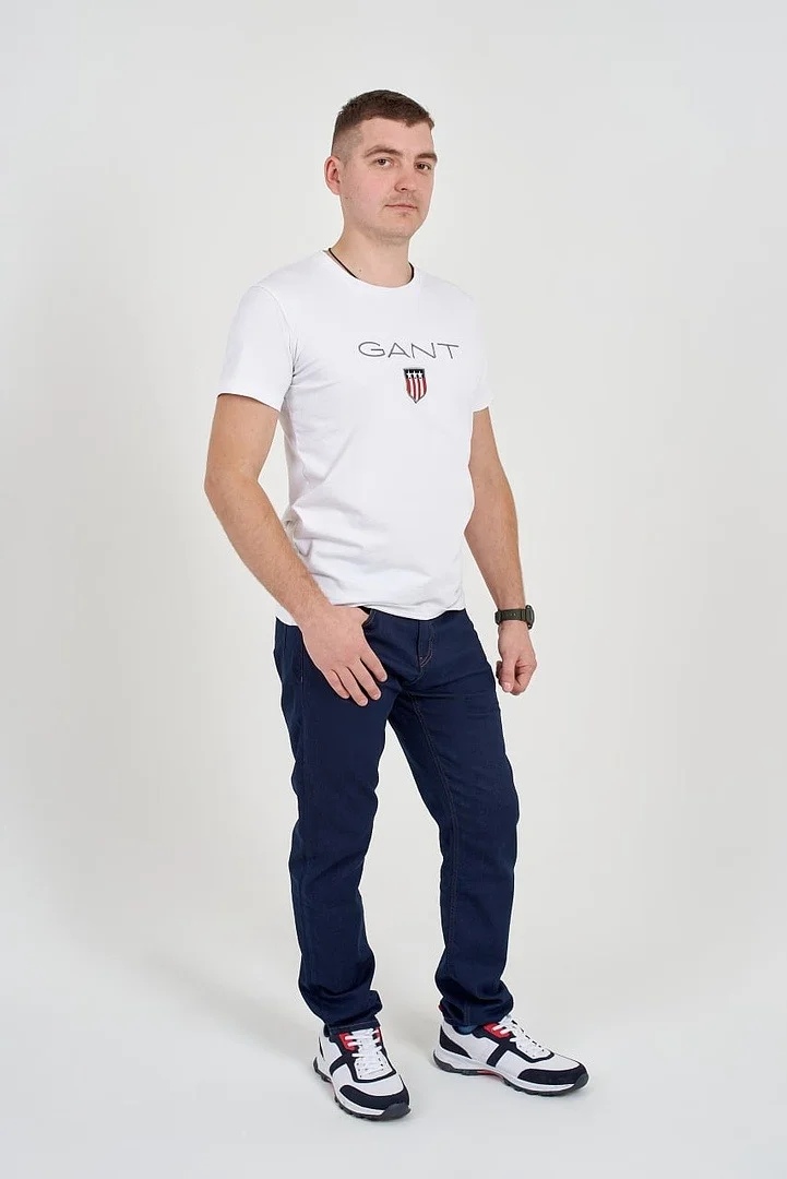 Джинсы мужские прямые темно-синие S Jeans Denim Originale