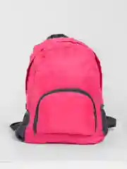 Розовый рюкзак складной