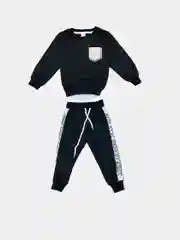 Индиго спортивный костюм для мальчика, комплект для мальчика