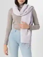 Лавандовый шарф женский