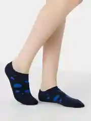 Синий носки короткие теплые женские Danni Termo Short