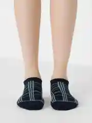 Бежевый меланж носки короткие теплые женские Danni Termo Short