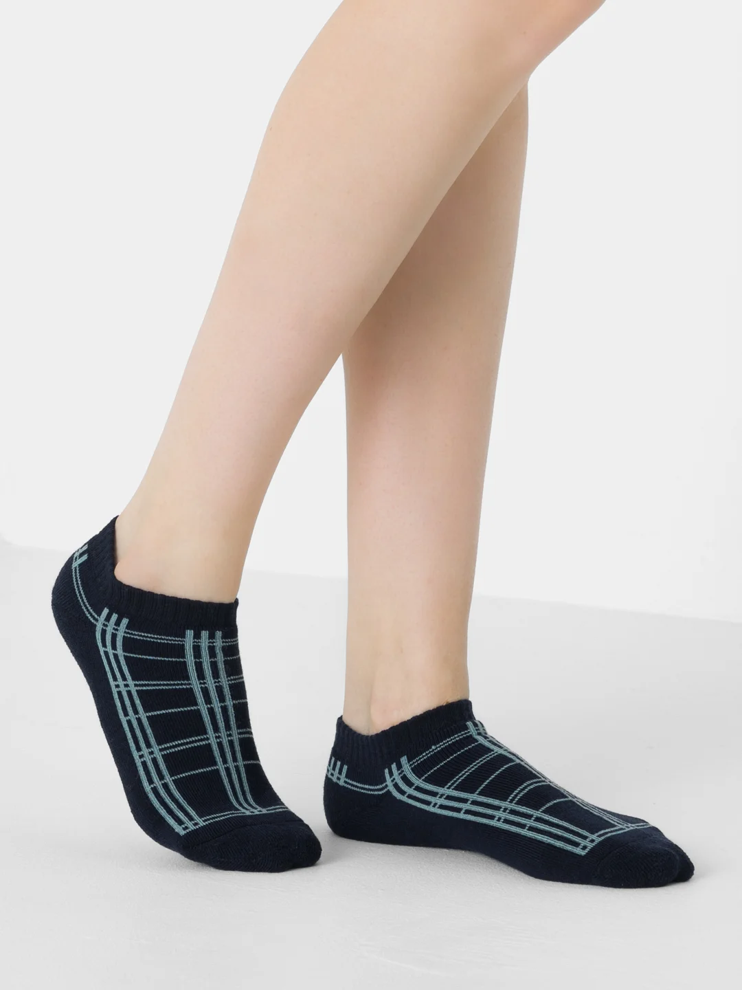 Бирюзовый носки короткие теплые женские Danni Termo Short
