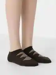 Коричневый носки короткие теплые женские Danni Termo Short
