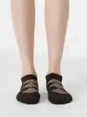 Коричневый носки короткие теплые женские Danni Termo Short