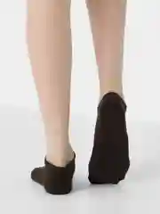 Коричневый носки короткие теплые женские Danni Termo Short