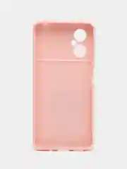 Розовый чехол для Xiaomi Poco M4 5G, силиконовый (Сяоми Поко М4)