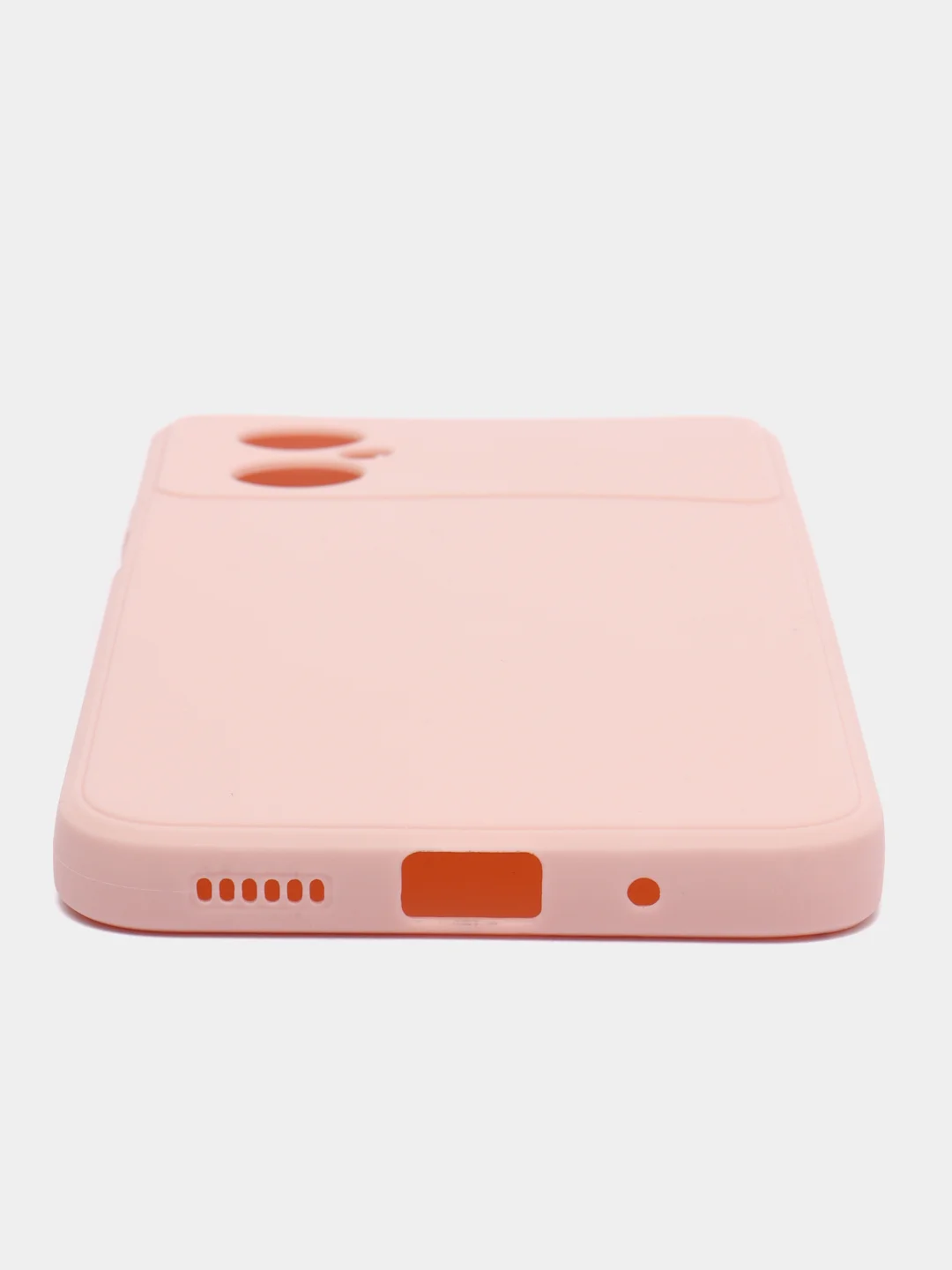 Розовый чехол для Xiaomi Poco M4 5G, силиконовый (Сяоми Поко М4)