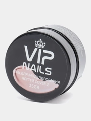 Твердый гель для наращивания моделирования ногтей Vipnails, камуфлирующий с шиммером и без