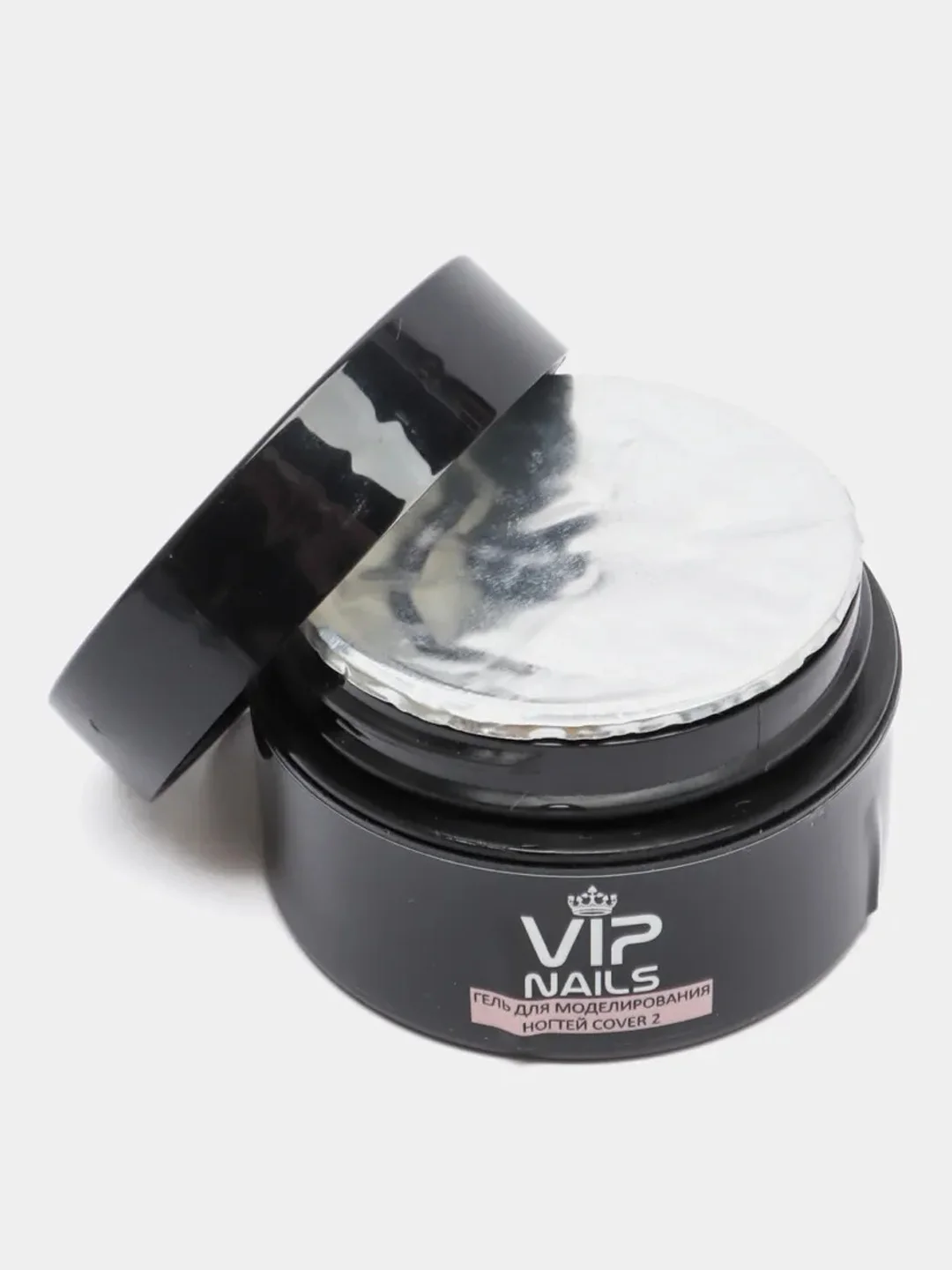 Твердый гель для наращивания моделирования ногтей Vipnails, камуфлирующий с шиммером и без