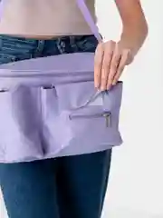Фиолетовый подвесная сумка мамы для детской коляски