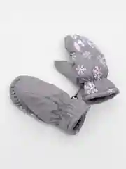 Серый варежки детские, непромокаемые перчатки ,краги детские