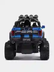 Синий машина металлическая полиция Форд Раптор (Ford Raptor), инерционная, с озвучкой, 21 см