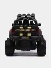 Черный машина металлическая полиция Форд Раптор (Ford Raptor), инерционная, с озвучкой, 21 см