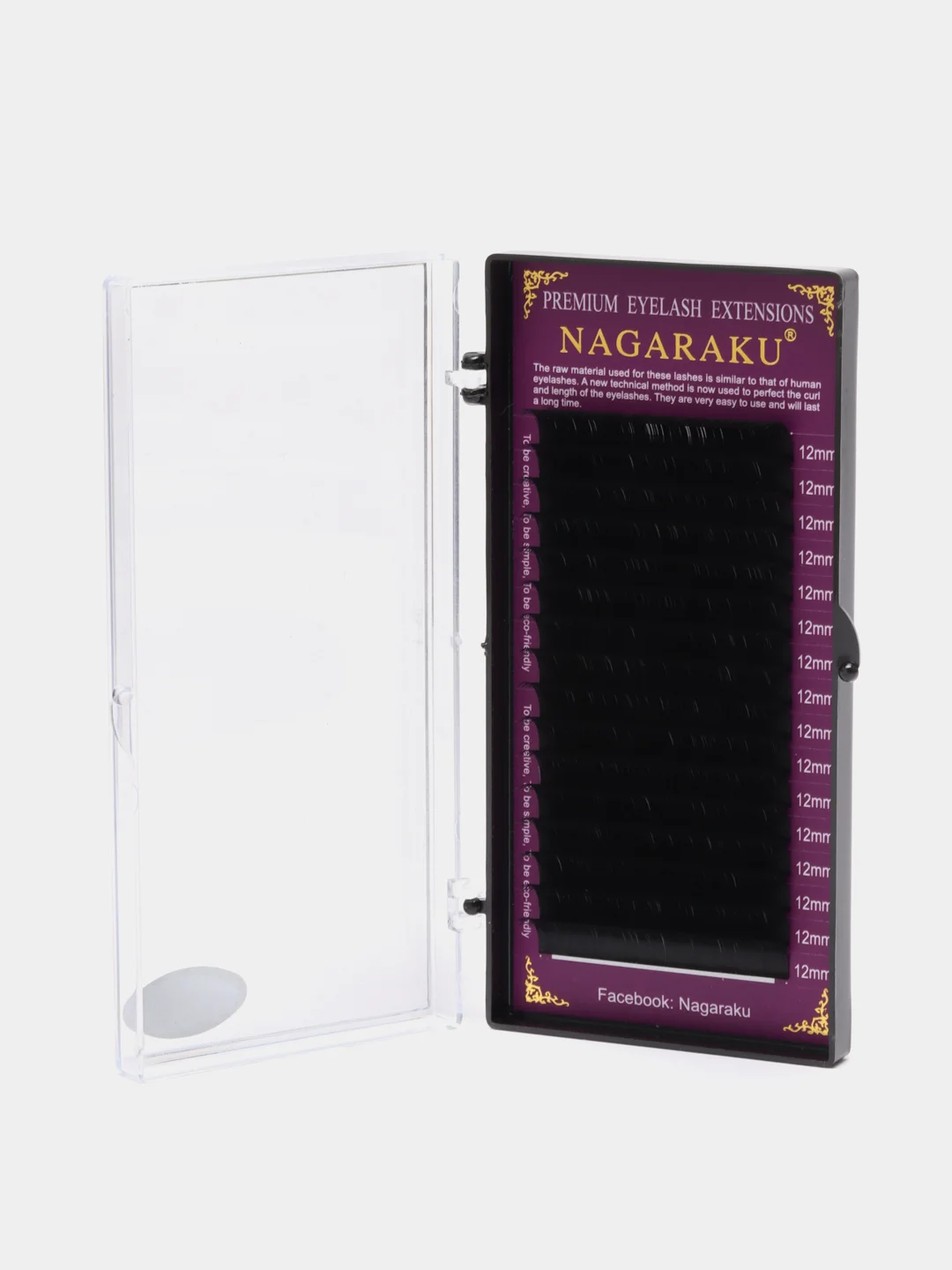 Ресницы для наращивания Nagaraku, 16 штук в палетке