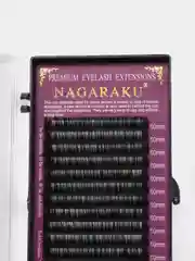 Ресницы для наращивания Nagaraku, 16 штук в палетке
