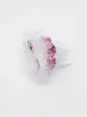 Белый корона-заколка на голову