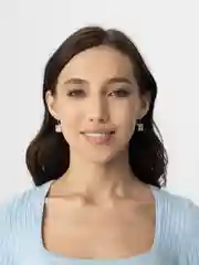 Прозрачный серьги женские, кольца, гвоздики