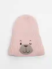 Розовый шапка детская, на флисе