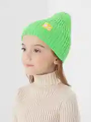 Зеленый шапка детская, на флисе