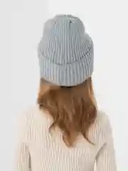 Серый шапка детская, на флисе