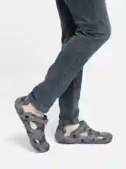 Белый сабо мужские камуфляж IZI, размеры 40-45