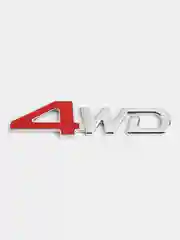 Красный 3d наклейка для авто