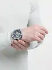Индиго часы Diesel Mega Chief DZ4318 с хронографом