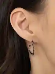Серьги щупальцы осьминога гвоздики