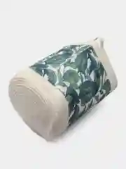 Корзина для белья Доляна "Эко", 30 х 40 см, зелёная