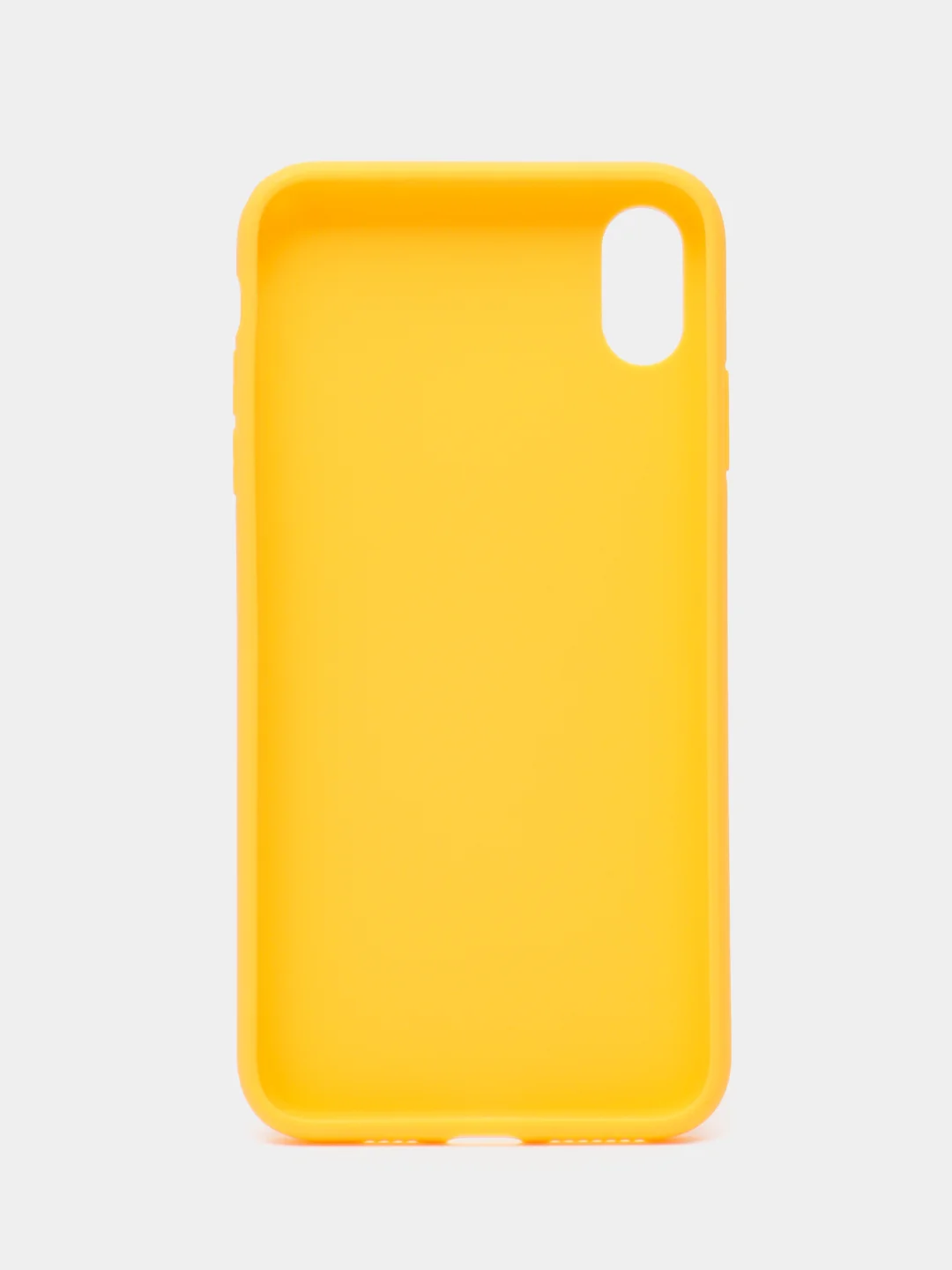 Желтый чехол для iPhone XS Max, силиконовый, 14 цветов