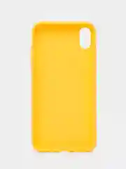 Желтый чехол для iPhone XS Max, силиконовый, 14 цветов