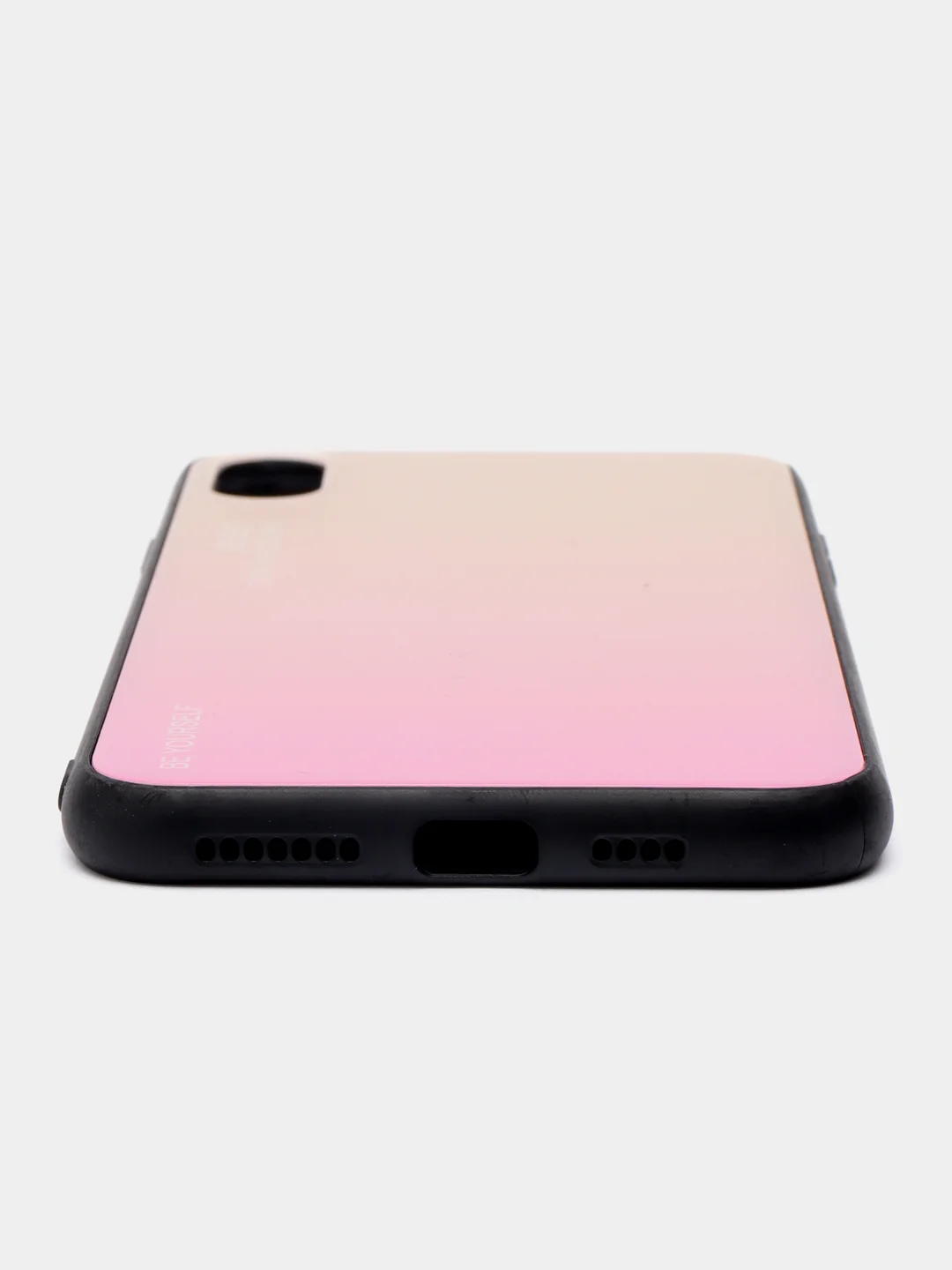 Розовый чехол для iPhone XS Max, из закалённого стекла, 7 цветов