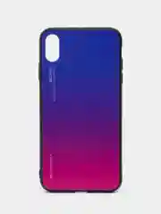 Фуксия чехол для iPhone XS Max, из закалённого стекла, 7 цветов
