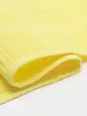 Лимонный полотенце вафельное плотное из хлопка