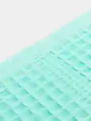 Мятный полотенце вафельное плотное из хлопка