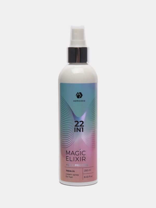 Крем-спрей для волос Adricoco Magic Elixir 22in1, несмываемый, 250 мл