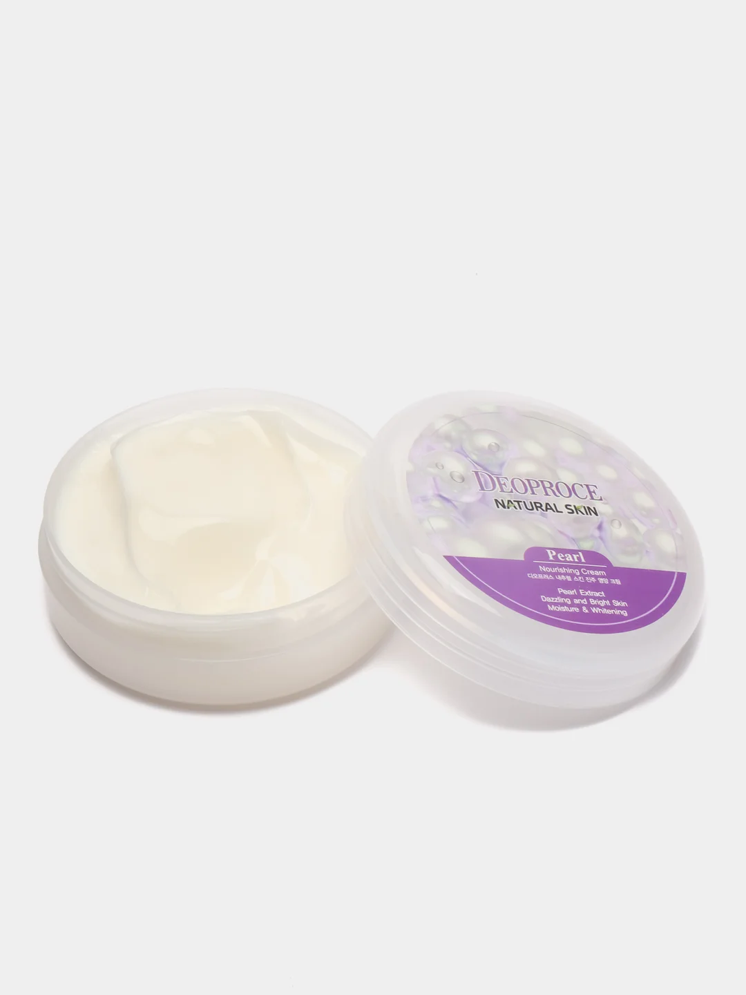 Питательный крем для лица тела с экстрактом жемчуга Deoproce Pearl Nourishing Cream 100 мл