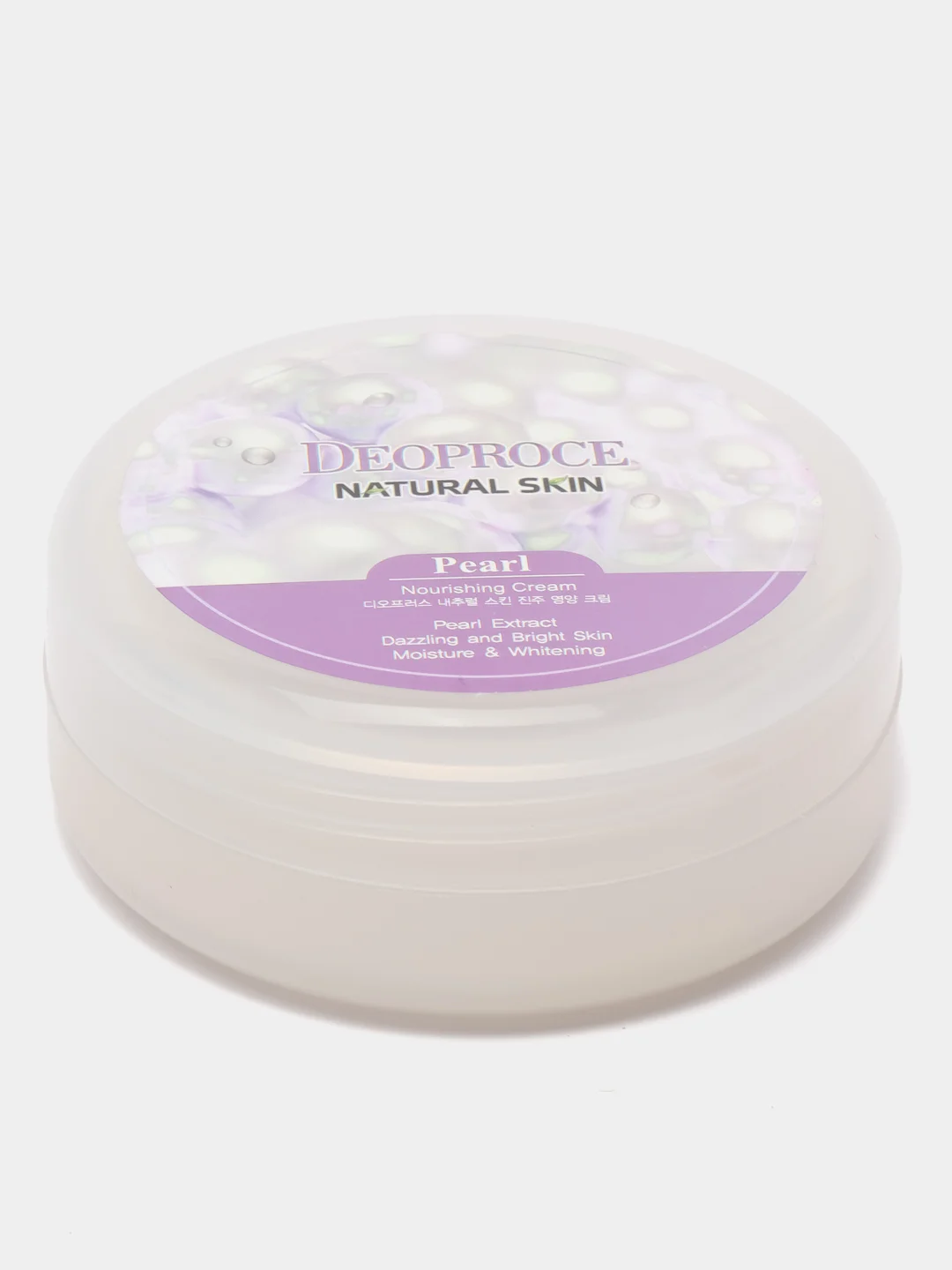 Питательный крем для лица тела с экстрактом жемчуга Deoproce Pearl Nourishing Cream 100 мл