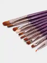 Марсала набор кистей для макияжа Professional MAANGE 18 штук, 9 цветов