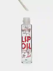 Оранжевый блеск для губ  с глиттером и масло для губ