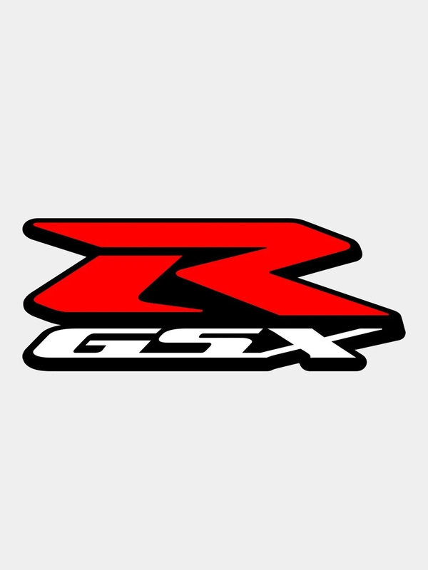 Наклейка с ламинацией на мотоцикл "R GSX" "RR GSX"