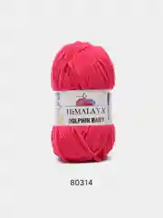 Багровый пряжа плюшевая Himalaya Dolphin Baby, полиэстер, 100 г, 120 м