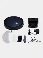 Робот-пылесос Polaris PVCR 0726 Wi-Fi IQ Home GYRO, бриллиантовый / синий