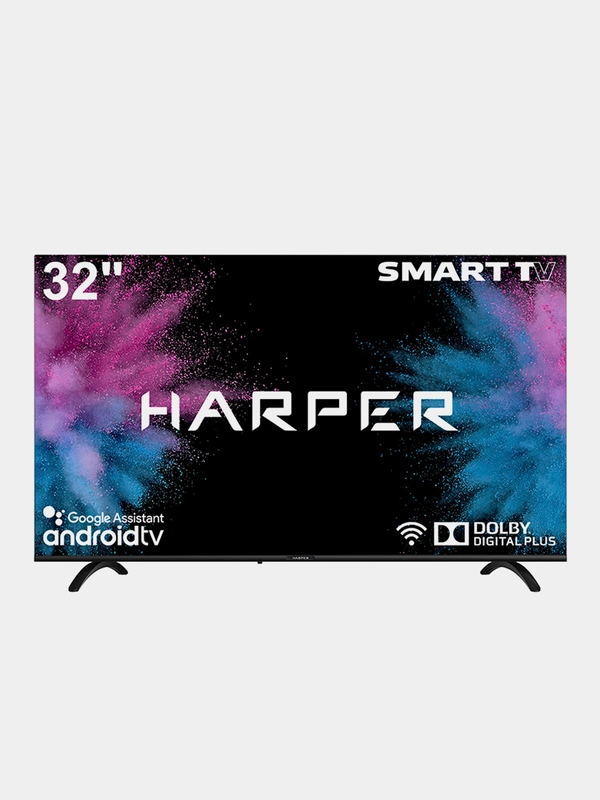Телевизор Smart TV HARPER 32R720TS, Android TV 11.0, Голосовое управление, Bluetooth 5,0